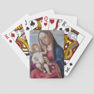 Madonna and Child Poker Cards