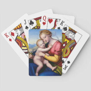 Madonna and Child Poker Cards