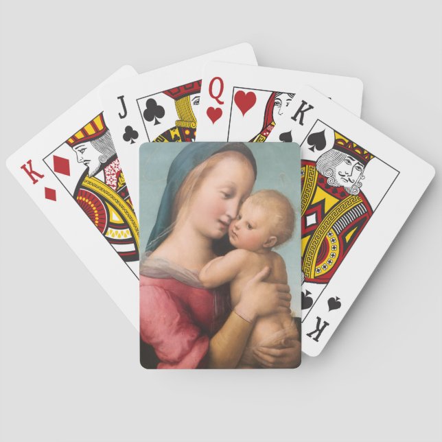 Madonna and Child Poker Cards (Back)