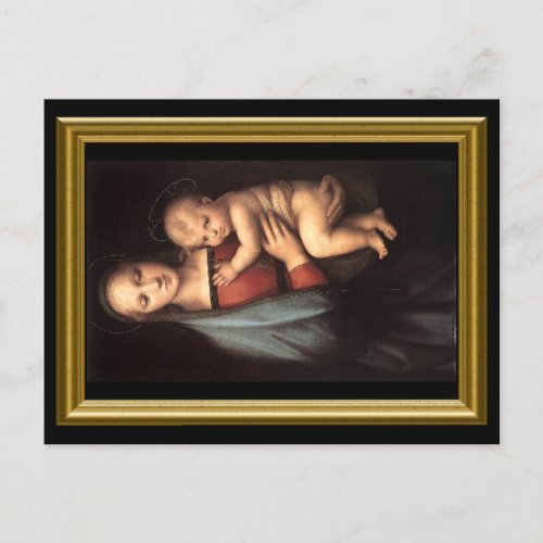 Madonna and Child Postcard