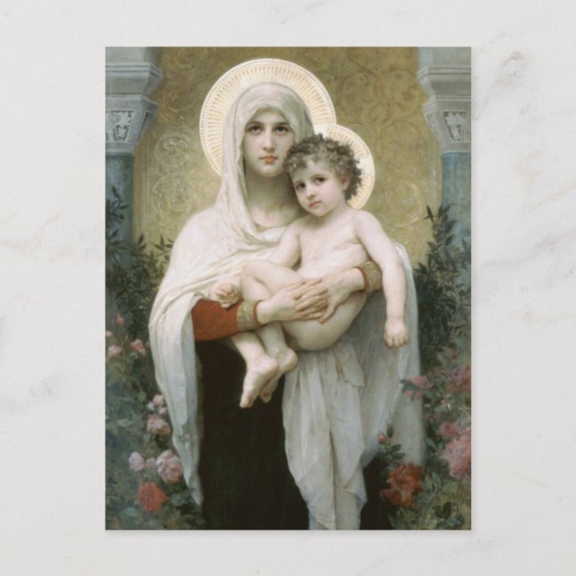 Madonna and Child Postcard (Front)