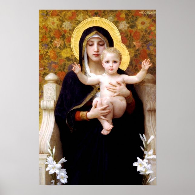 Madonna and Child poster (Front)