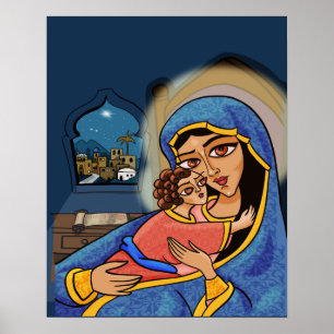 Madonna and Child Poster