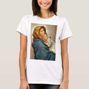 Madonna and Child Roberto Ferruzzi Madonnina Mary T-Shirt