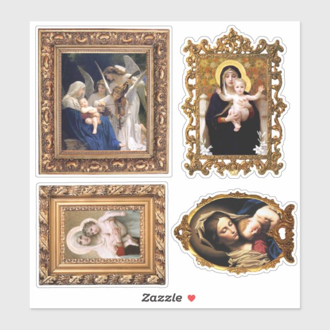 Madonna and Child Sticker (Sheet)