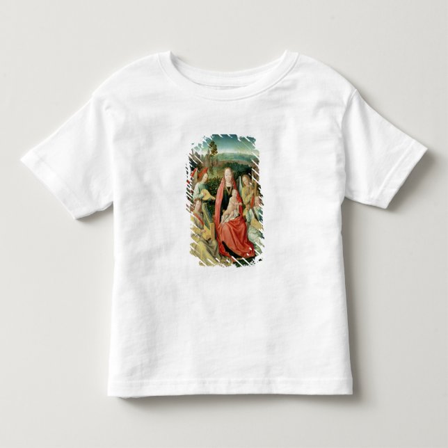Madonna and Child surrounded by Angels Toddler T-shirt (Front)