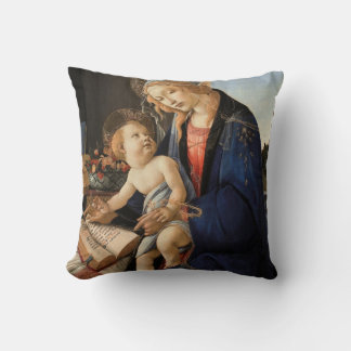 Madonna and Child Throw Pillow