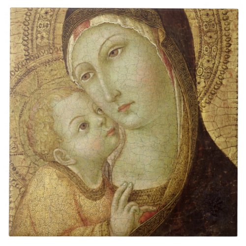 Madonna and Child Tile