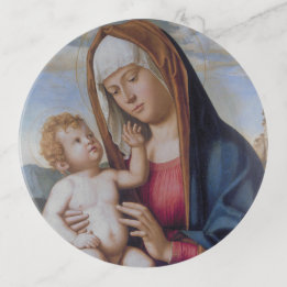 Madonna and Child Trinket Tray