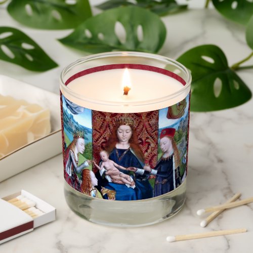 Madonna and Child with 3 Saints detail M 070  Scented Candle