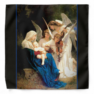 Madonna and Child with Angels Bandana