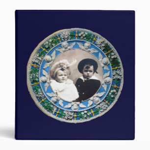 MADONNA AND CHILD WITH ANGELS , PHOTO TEMPLATE 3 RING BINDER