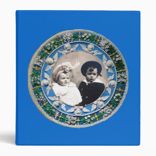 MADONNA AND CHILD WITH ANGELS  PHOTO TEMPLATE BINDER
