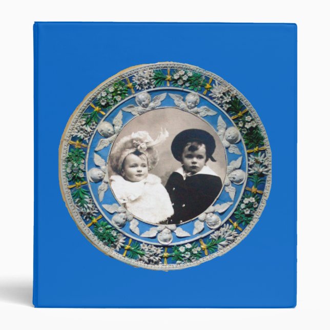 MADONNA AND CHILD WITH ANGELS , PHOTO TEMPLATE BINDER (Front)