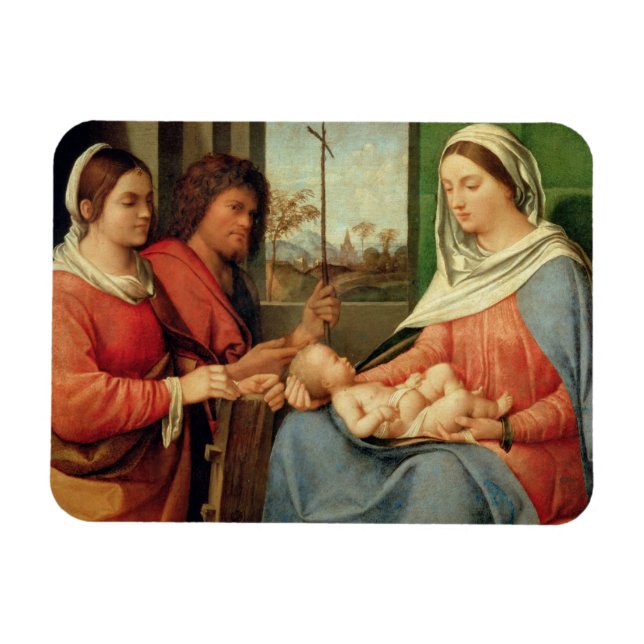 Madonna and Child with Saints 2 Magnet (Horizontal)