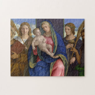 Madonna and Child with Saints Jigsaw Puzzle