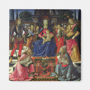 Madonna and Child with SS. Justus, Zenobius and th Magnet