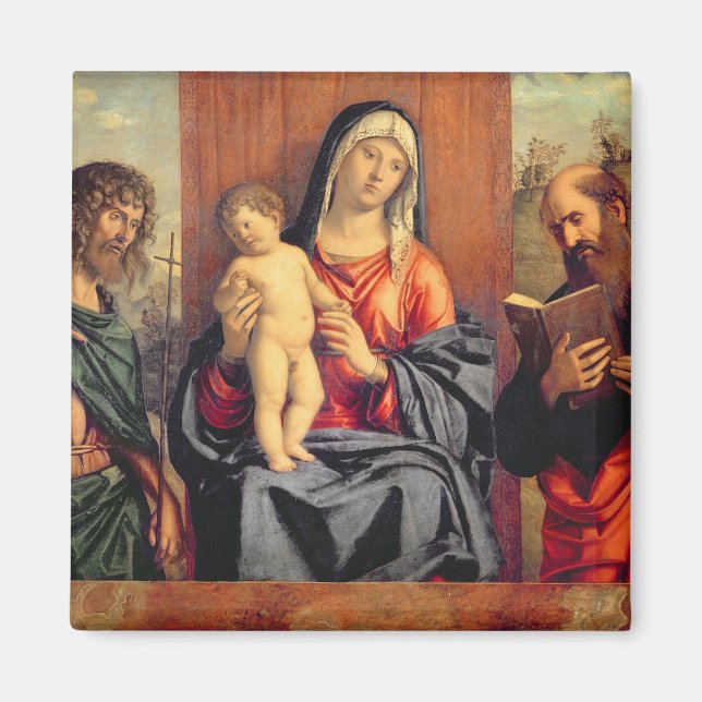 Madonna and Child with St. John the Baptist and St Magnet (Front)