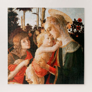 Madonna and Child with St. John the Baptist Jigsaw Puzzle