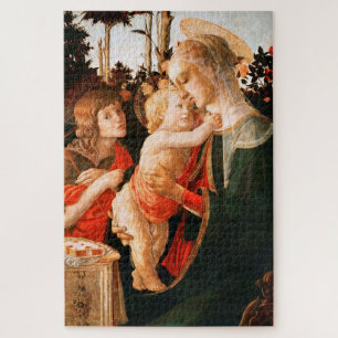 Madonna and Child with St. John the Baptist Jigsaw Puzzle
