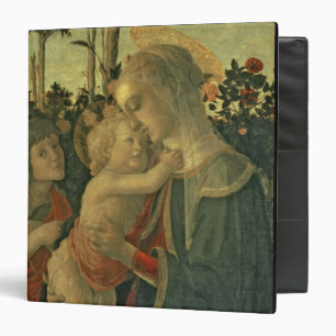 Madonna and Child with St. John the Baptist (oil o 3 Ring Binder