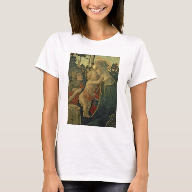 Madonna and Child with St. John the Baptist (oil o T-Shirt (Front)