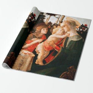 Madonna and Child with St. John the Baptist Wrapping Paper