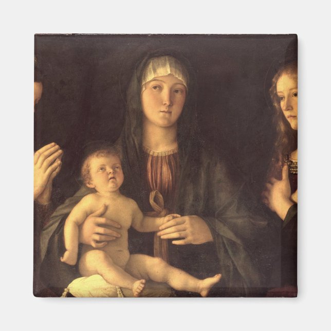Madonna and Child with St. Mary Magdalene and St. Magnet (Front)