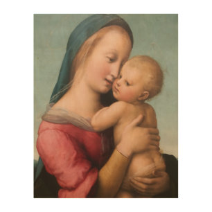 Madonna and Child Wood Wall Art