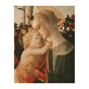Madonna and Child Wood Wall Art
