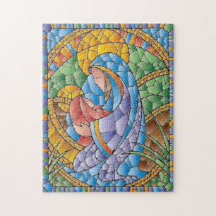 Madonna and Jesus Jigsaw Puzzle