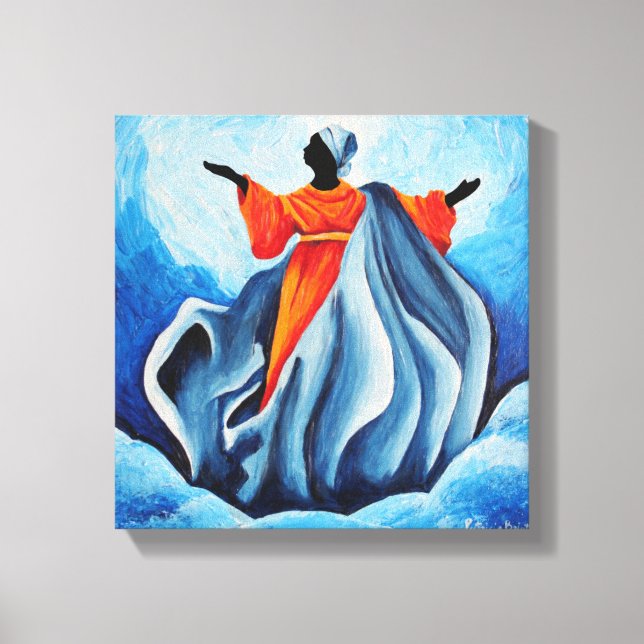 Madonna assumption - Sanctissima 2008 Canvas Print (Front)