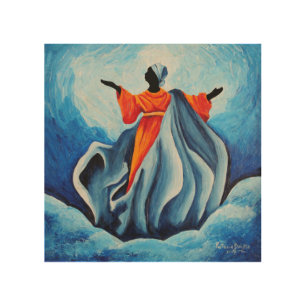 Madonna assumption - Sanctissima 2008 Wood Wall Art