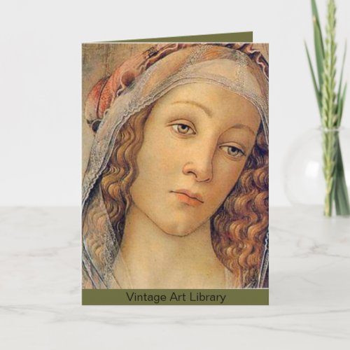 Madonna _ Botticelli Holiday Card