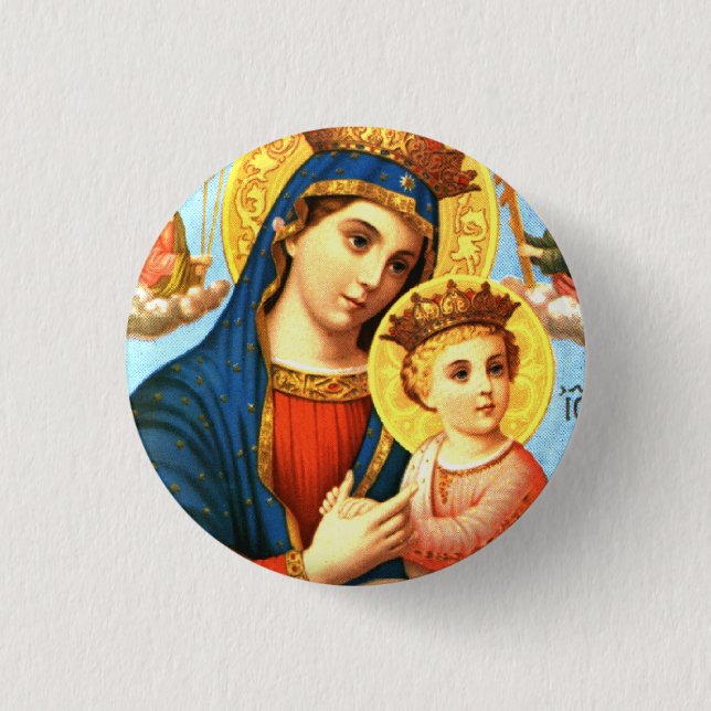 Madonna Button (Front)