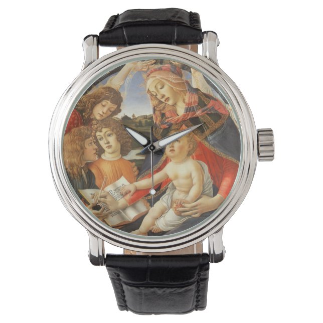 Madonna & Child Botticelli Wrist Watch (Front)