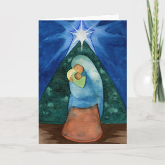 Madonna & Child Card