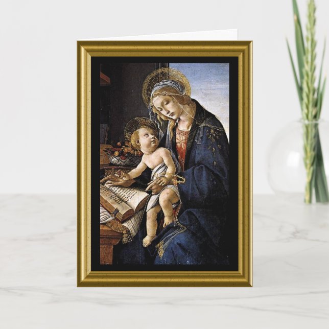 Madonna & Child Christmas Card (Front)