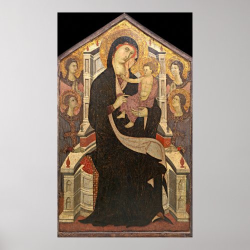 Madonna  Child Citt di Castello Fine Art Poster