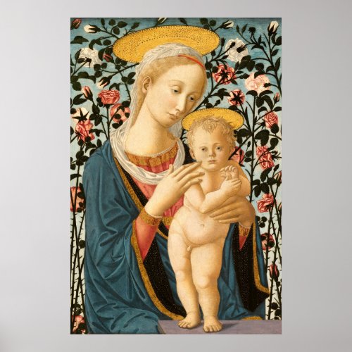 Madonna  Child _ Filippino Lippi Fine Art Poster