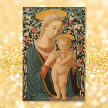 Madonna Child Jesus Virgin Mary Vintage Painting Wood Wall Art<br><div class="desc">Birch wood wall art, featuring a beautiful adorable detailed vintage tempera on poplar panel painting, by an anonymous artist, of Madonna / Virgin Mary and Child Jesus. Beautiful artwork for vintage fine art / christian / christianity / religious art lovers. Makes a great gift, for birthday, fathers day, mothers day,...</div>