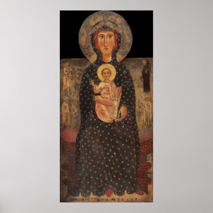 Madonna & Child - M. d'Arezzo Fine Art Poster