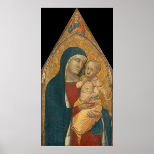 Madonna  Child Pietro Lorenzetti Fine Art Poster