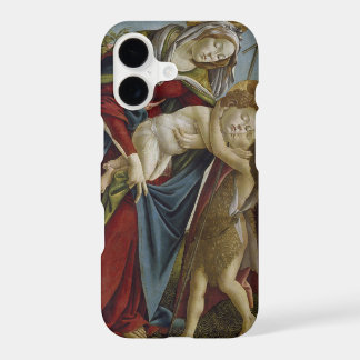 Madonna, Child, St John the Baptist by Botticelli iPhone 17 Case