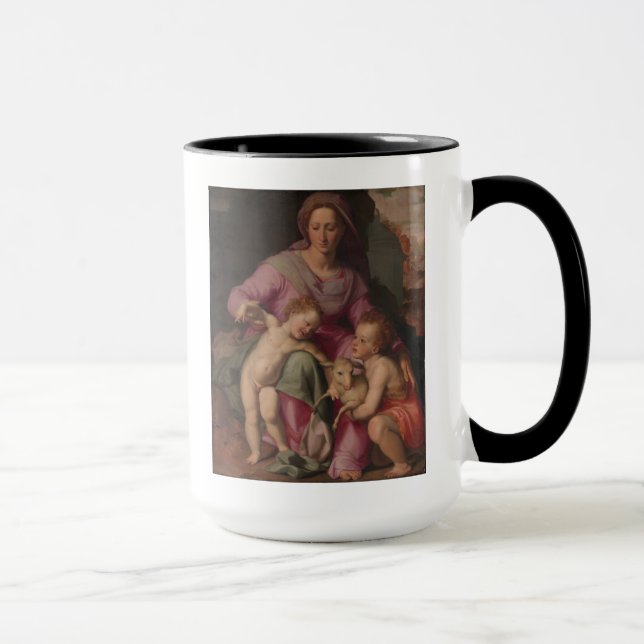 Madonna & Child with Saint John the Baptist Mug (Right)