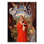 Madonna Christ Child And Angels Photo Print at Zazzle