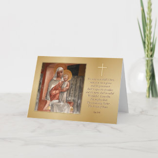Madonna Christmas Card