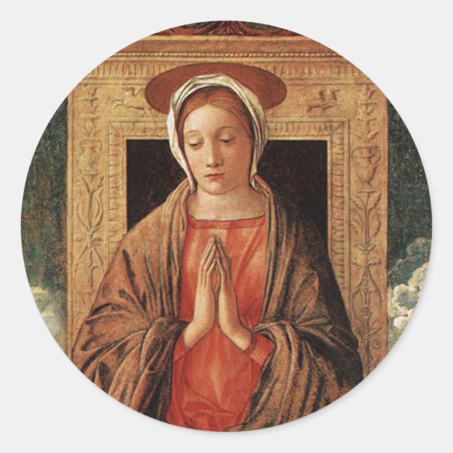 Madonna Classic Round Sticker (Front)