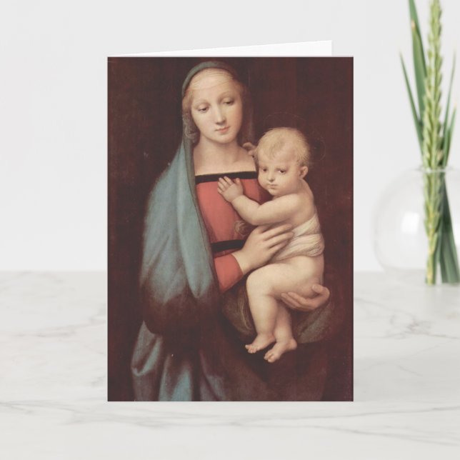 Madonna Del Granduca by Raphael Card (Front)