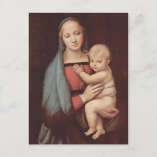 Madonna Del Granduca by Raphael Postcard